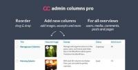 Admin Columns Pro v4.7.3 - WordPress Columns Manager - NULLED +  Add-Ons