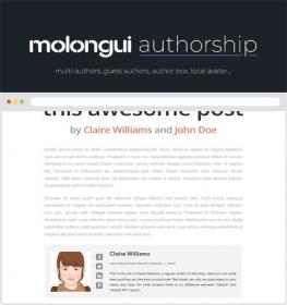 Molongui Authorship Premium v3.2.21 - The #1 All-In-One Authorship Plugin For WordPress - NULLED