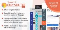 CodeCanyon - Easy Side Tab Pro v2.0.3 - Responsive Floating Tab Plugin For Wordpress - 22296723