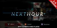 CodeCanyon - Next Hour v2.6 - Movie Tv Show & Video Subscription Portal Cms - 21435489