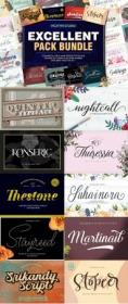 Excellent Font Bundle 4321213