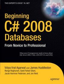 Beginning C# 2008 Databases- From Novice to Professional
