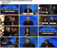 University Challenge Christmas 2019 E09 Semi-Final 2