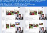 Skillshare - Facebook Ads Genius- How to Create Super Optimized Facebook Video Ads!