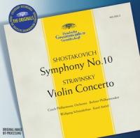 Stravinsky - Violin Concerto in D,  Shostakovich - Symphony No 10, Op 93 - Wolfgang Schneiderhan, Ancerl