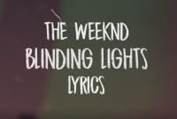 The Weeknd - Blinding Lights (Lyrics) webm