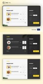 Checkout Page UI Kit PSD Templates