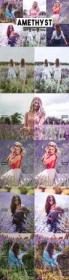 Amethyst Mobile & Desktop Lightroom Presets