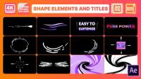 VideoHive - Dynamic Shapes And Titles - After Effects 25844321