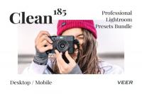 Creativemarket - 185 Clean Presets Lightroom Bundle 4505081