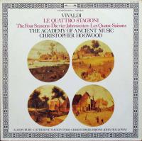 Vivaldi - The Four Seasons - The Academy Of Ancient Music, Christopher Hogwood ‎– 1985 - Vinyl