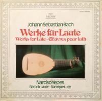 Johann Sebastian Bach -  Werke Für Laute - Narciso Yepes ‎– Archiv Produktion