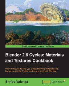 Blender 2 6 Cycles- Materials and Textures Cookbook