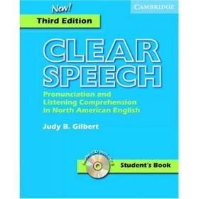 Clear Speech Student's Book Pronunciation and Listening Comprehension in American English-Mantesh