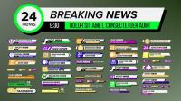 Interface TV Breaking News Lower Line