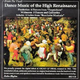 Collegium Terpsichore - Dance Music of the High Renaissance - Fritz Neumeyer