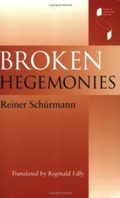 Broken Hegemonies (Studies in Continental Thought)