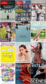 40 Assorted Magazines - March 27 2020