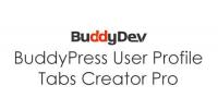 BuddyDev - BuddyPress User Profile Tabs Creator Pro v1.1.9