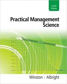 Practical Management Science, 4th edition