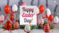 Videohive - Happy Easter Day Stop Motion Card 23661985