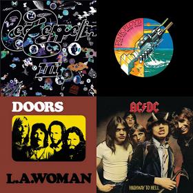 70's Rock The Doors, Led Zeppelin, Pink Floyd