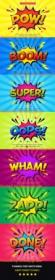 Graphicriver - Comic Speech 3d Text Style Effect Mockup V.2 26165028