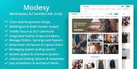 CodeCanyon - Modesy v1.5.3 - Marketplace & Classified Ads Script - 22714108