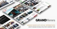 ThemeForest - Grand News v3.1 - Magazine Newspaper WordPress - 15885465 - NULLED