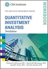 Quantitative Investment Analysis Workbook, 3rd Edition