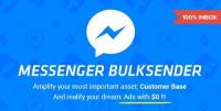 CodeCanyon - Facebook Messenger Bulksender v2.0.1 - 19344381