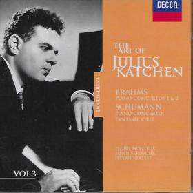 Julius Katchen - The Art of Julius Katchen Vol  3 - Brahms Piano Concerto 1&2, Schumann Piano Concerto, Fantasie, Op 17