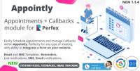 CodeCanyon - Appointly v1.1.4 - Perfex CRM Appointments - 25459077