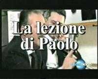 Mafia - Paolo Borsellino, La Lezione Sulla Mafia Tenuta Nel 1989 A Bassano Del Grappa (Primo Piano 2005 Rai 3)