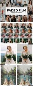 Creativemarket - 20 Faded Film Lightroom Presets and LUTs 4857350