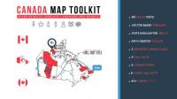 Videohive - Canada Map Toolkit 26520922