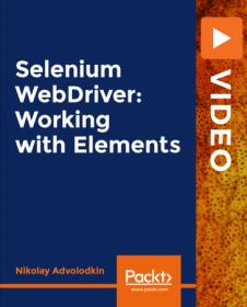 Udemy - Selenium WebDriver - Working with Elements