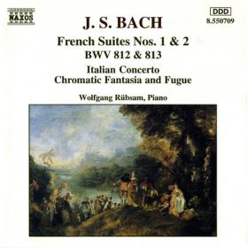 Bach - French Suites Nos  1 thru 6 - BWV 812 & 813, BWV 814 - 817 - Wolfgang Rubsam - 2 CDs