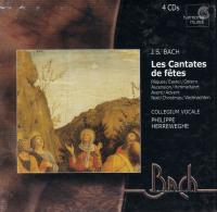 J S Bach ‎– Les Cantates De Fêtes - Easter, Ascension, Advent, Christmas - Collegium Vocale, Philippe Herreweghe