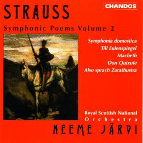 Strauss, R - Symphonic Poems Vol  2 - Royal Scottish National Orch, Neeme Jarvi, Raphael Wallfisch - 2CDs