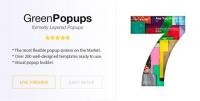 CodeCanyon - Popup Plugin for WordPress - Green Popups (formerly Layered Popups) v7.01 - 5978263