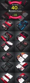 Creativemarket - 40 Photography Business Cards Bundle 4606406