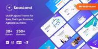 ThemeForest - Saasland v3.1.2 - MultiPurpose WordPress Theme for Startup Business - 23362980 - NULLED