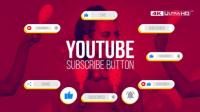 Videohive - YouTube Subscribe Button Clean 4K 3D 25422229