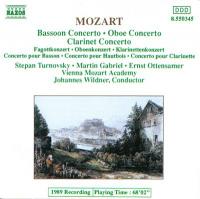 Mozart - Basson Concerto, Oboe Concerto, Clarinet Concerto -  Vienna Mozart Academy, Johannes Wildner