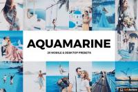 20 Aquamarine Lightroom Presets and LUTs