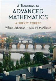 A Transition to Advanced Mathematics - A Survey Course