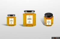 Creativemarket - Honey - Jar mockup 3696194