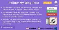 CodeCanyon - Follow My Blog Post v2.0.1 - WordPress - WooCommerce Plugin - 6107586