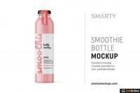 CreativeMarket - Smoothie bottle mockup 4851316
